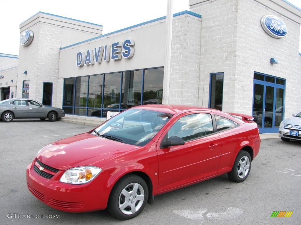 2006 Cobalt LS Coupe - Victory Red / Gray photo #1