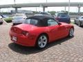 2006 Bright Red BMW Z4 3.0i Roadster  photo #12