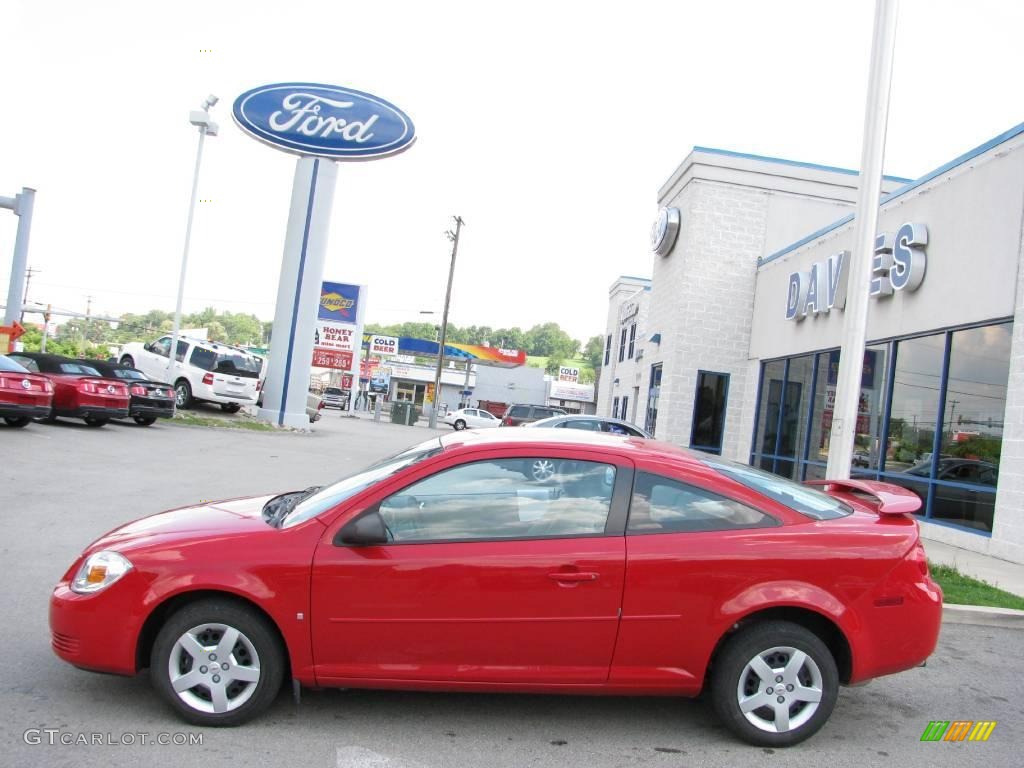 2006 Cobalt LS Coupe - Victory Red / Gray photo #2