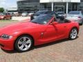 2006 Bright Red BMW Z4 3.0i Roadster  photo #27