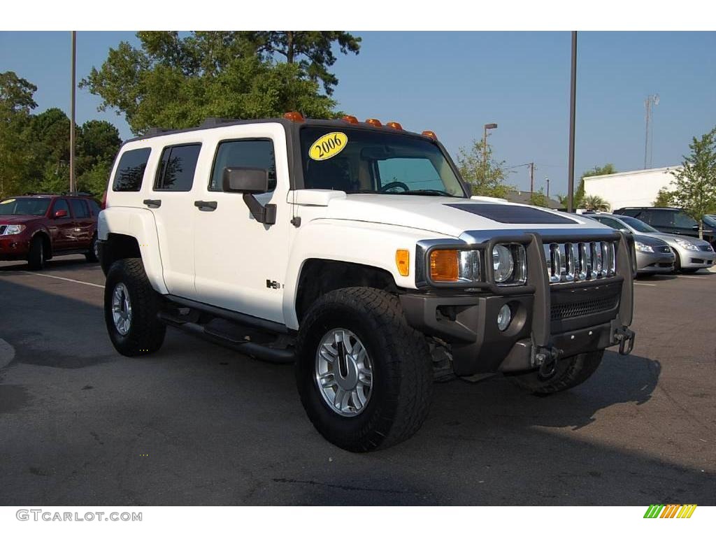 Birch White Hummer H3