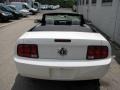 2007 Performance White Ford Mustang V6 Deluxe Convertible  photo #7