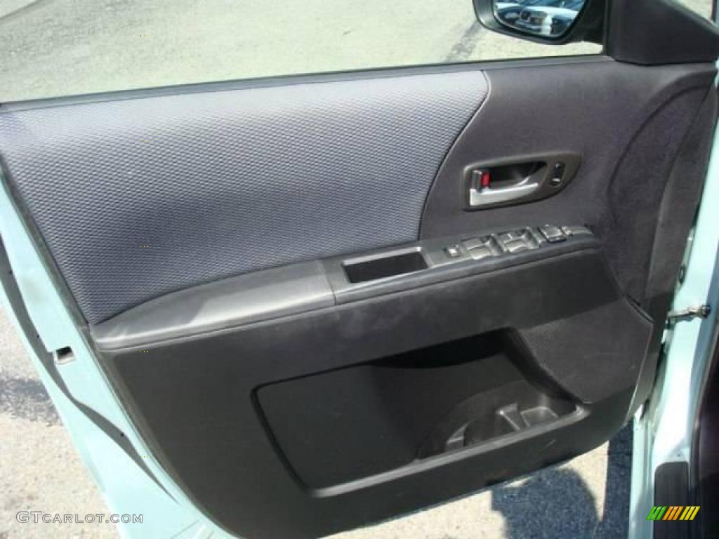 2007 MAZDA5 Sport - Stellar Greensilver Metallic / Black photo #12