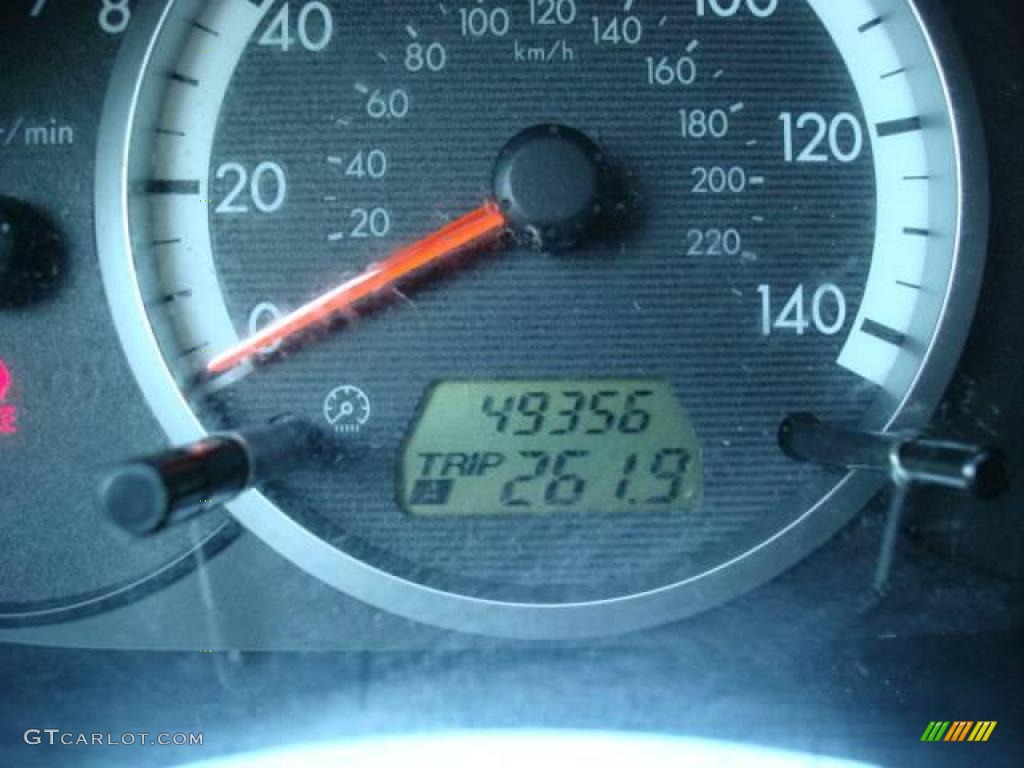 2007 MAZDA5 Sport - Stellar Greensilver Metallic / Black photo #15