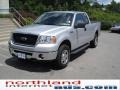 2007 Silver Metallic Ford F150 XLT SuperCab 4x4  photo #2