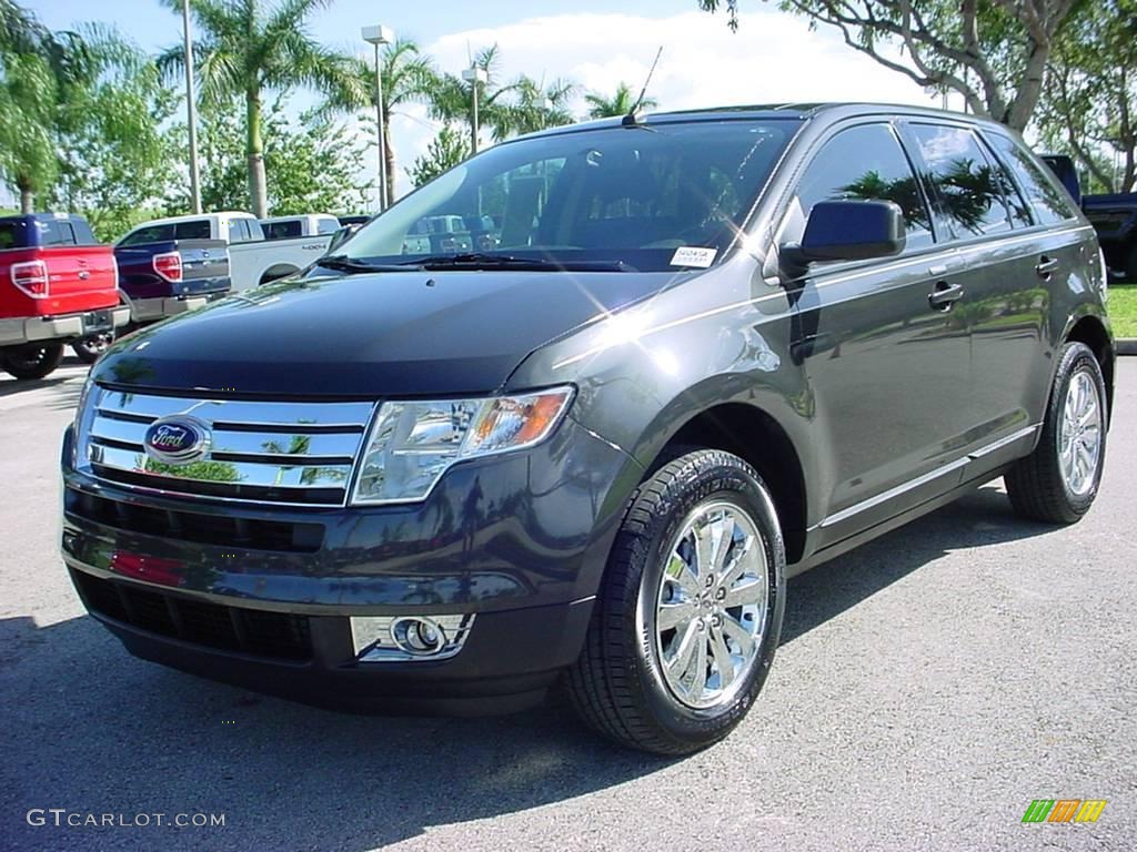 2007 Edge SEL Plus - Carbon Metallic / Charcoal Black photo #8