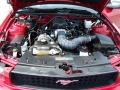 2008 Dark Candy Apple Red Ford Mustang V6 Deluxe Coupe  photo #13