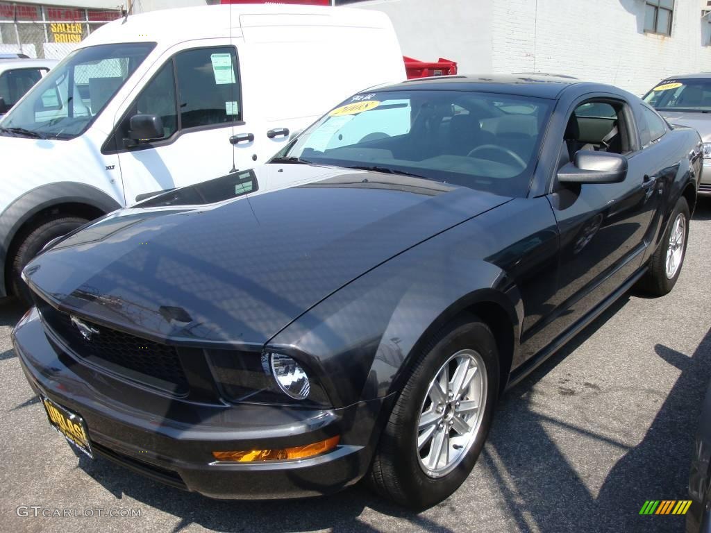 2008 Mustang V6 Premium Coupe - Alloy Metallic / Dark Charcoal photo #1