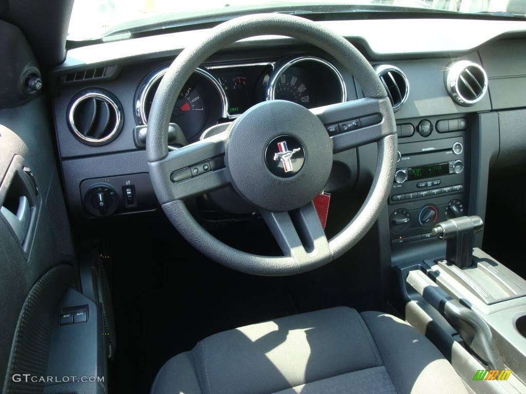 2008 Mustang V6 Premium Coupe - Alloy Metallic / Dark Charcoal photo #14
