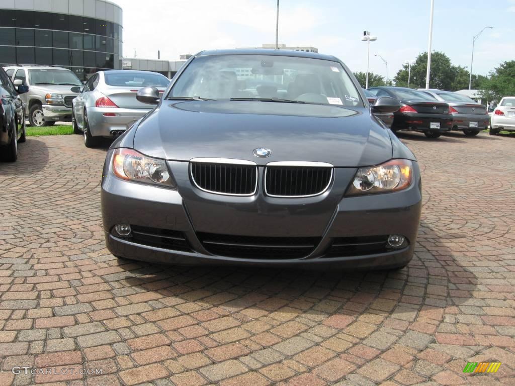 2008 3 Series 328i Sedan - Sparkling Graphite Metallic / Gray photo #3