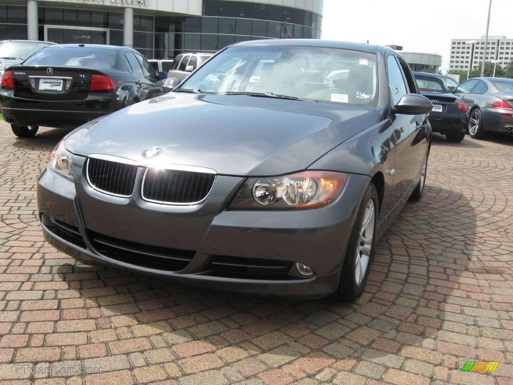 2008 3 Series 328i Sedan - Sparkling Graphite Metallic / Gray photo #4