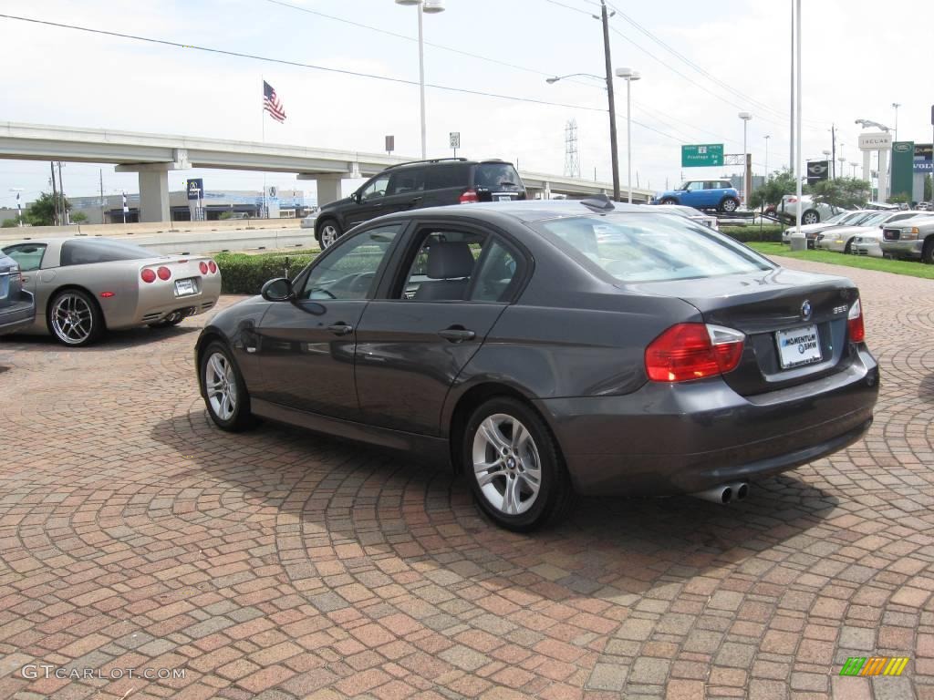 2008 3 Series 328i Sedan - Sparkling Graphite Metallic / Gray photo #7