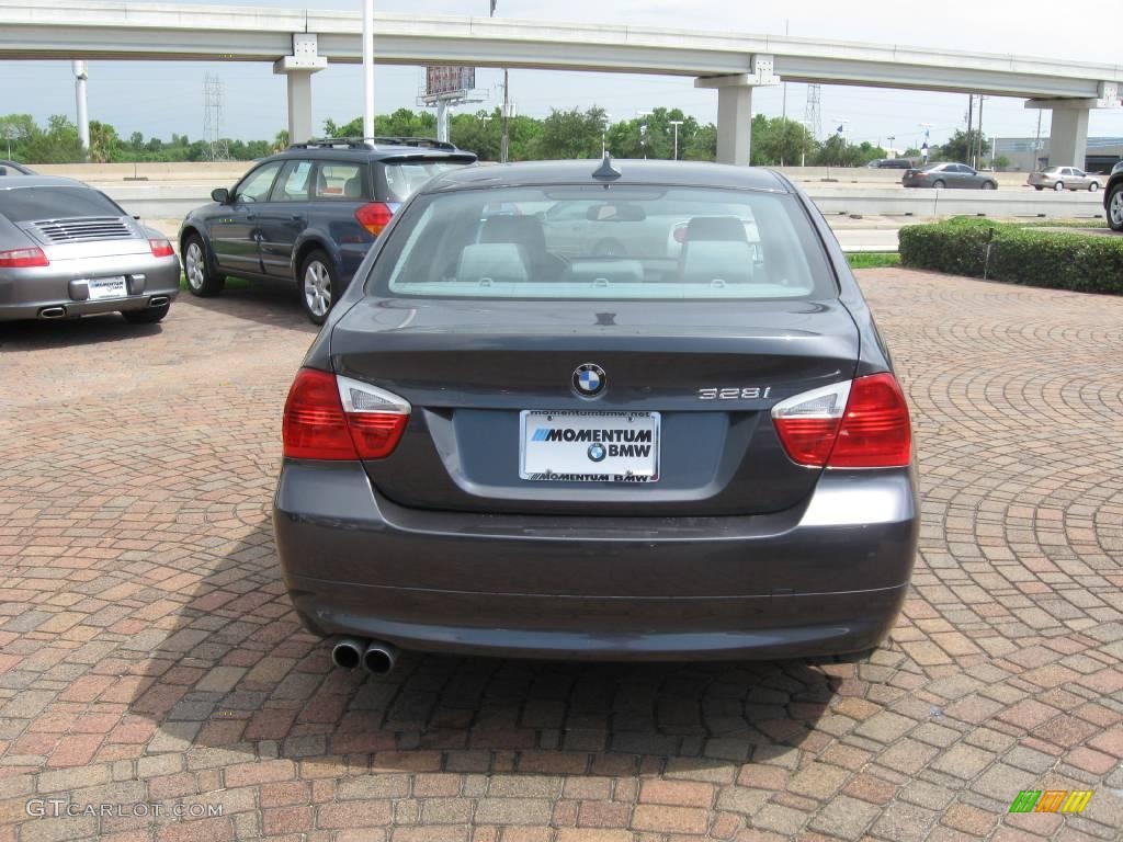 2008 3 Series 328i Sedan - Sparkling Graphite Metallic / Gray photo #9