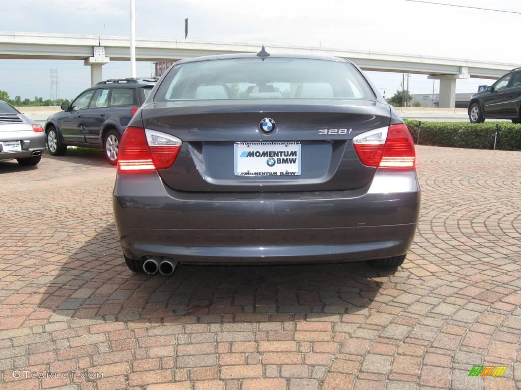 2008 3 Series 328i Sedan - Sparkling Graphite Metallic / Gray photo #10