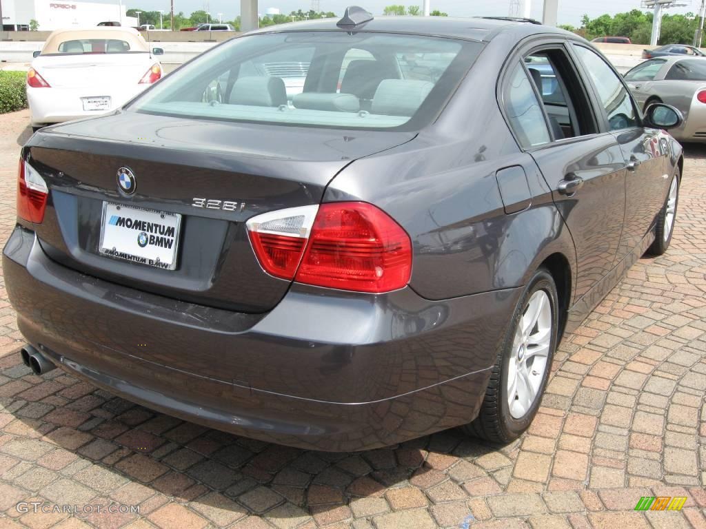2008 3 Series 328i Sedan - Sparkling Graphite Metallic / Gray photo #11