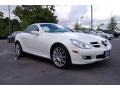 Alabaster White - SLK 350 Roadster Photo No. 1