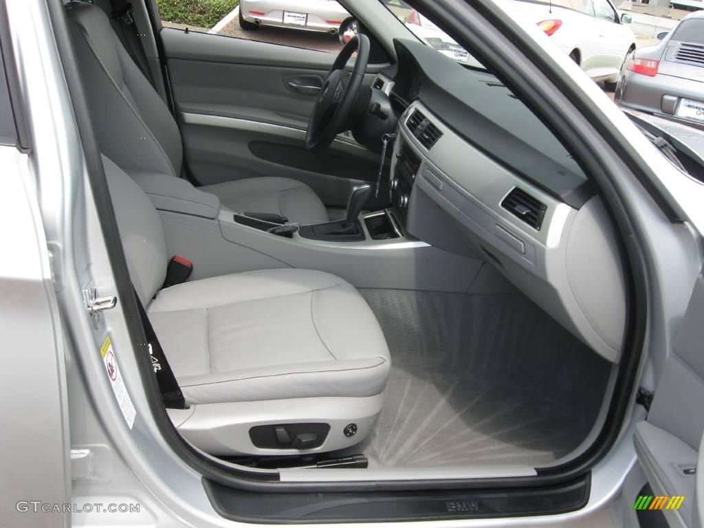 2008 3 Series 328i Sedan - Titanium Silver Metallic / Gray photo #16
