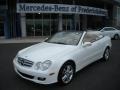 Alabaster White - CLK 350 Cabriolet Photo No. 1