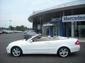 Alabaster White - CLK 350 Cabriolet Photo No. 2