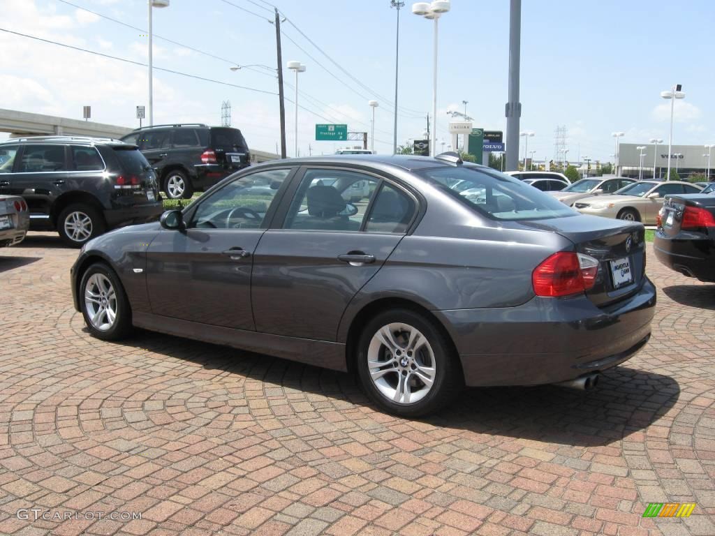 2008 3 Series 328i Sedan - Sparkling Graphite Metallic / Gray photo #7