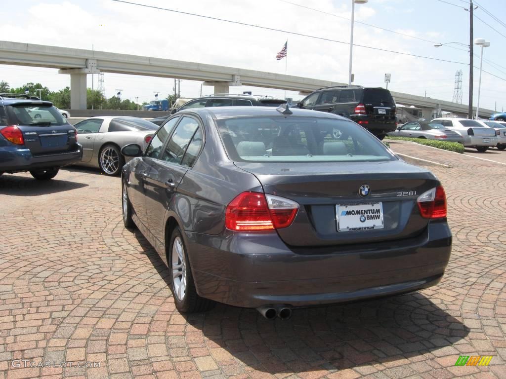 2008 3 Series 328i Sedan - Sparkling Graphite Metallic / Gray photo #8