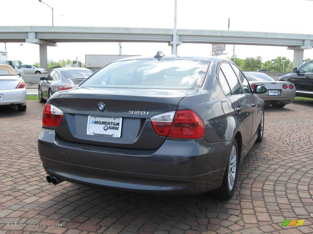 2008 3 Series 328i Sedan - Sparkling Graphite Metallic / Gray photo #11