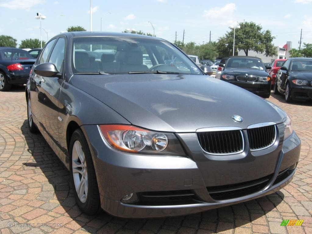 2008 3 Series 328i Sedan - Sparkling Graphite Metallic / Gray photo #16