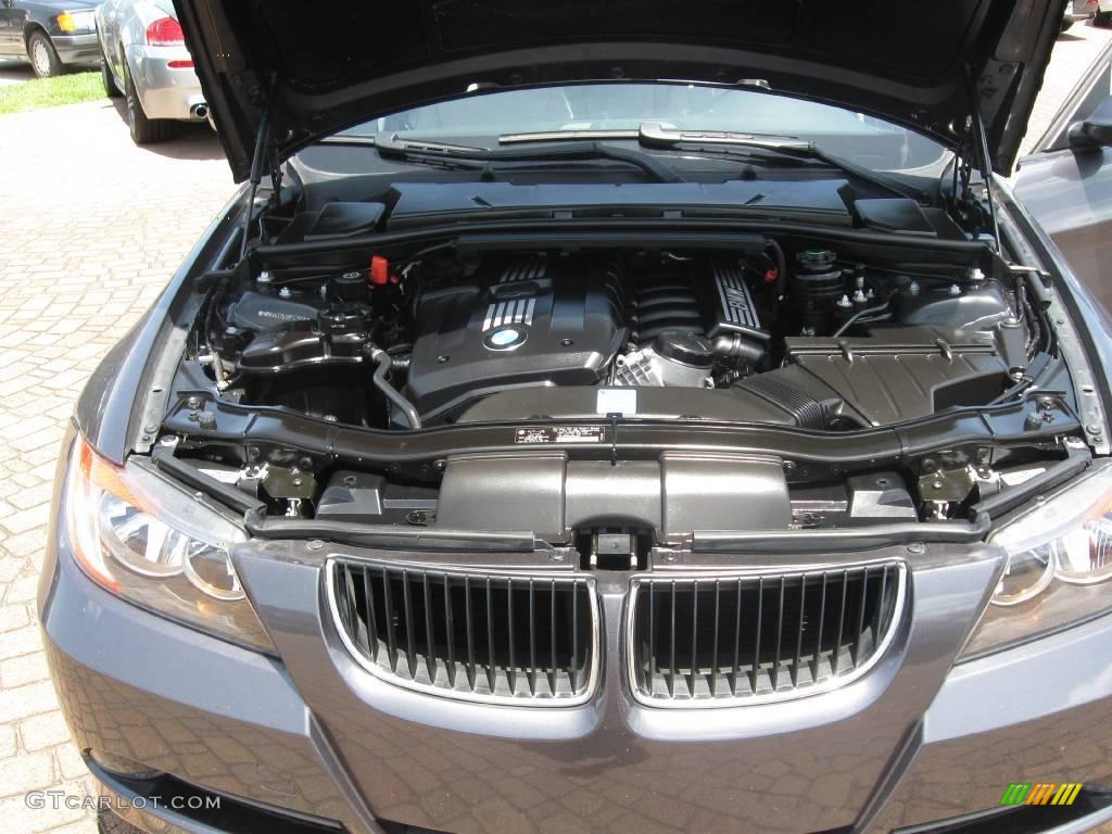2008 3 Series 328i Sedan - Sparkling Graphite Metallic / Gray photo #32