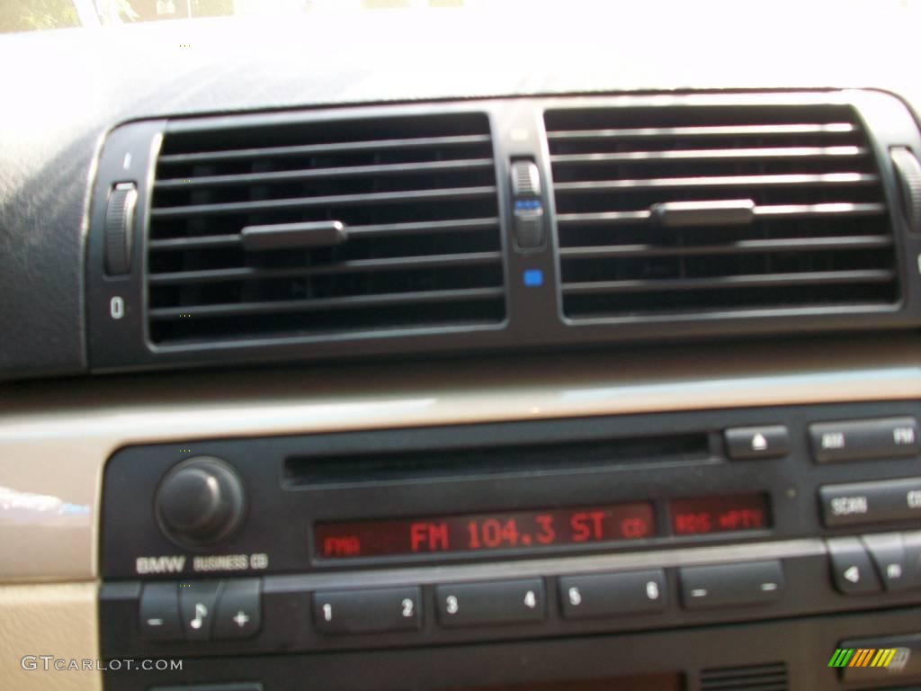 1999 3 Series 323i Sedan - Jet Black / Sand photo #17