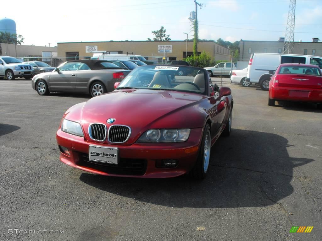 2001 Z3 3.0i Roadster - Siena Red Metallic / Beige photo #4