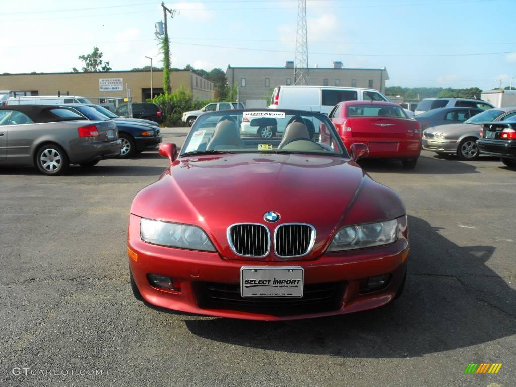2001 Z3 3.0i Roadster - Siena Red Metallic / Beige photo #5