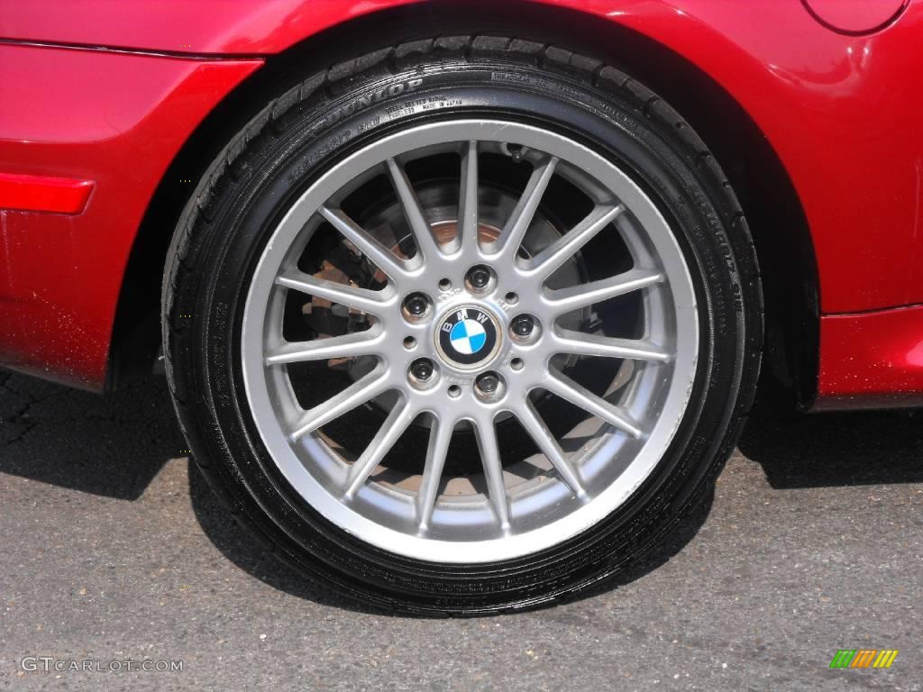 2001 Z3 3.0i Roadster - Siena Red Metallic / Beige photo #13