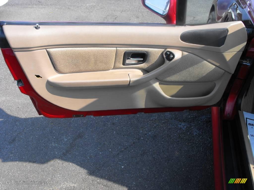 2001 Z3 3.0i Roadster - Siena Red Metallic / Beige photo #17
