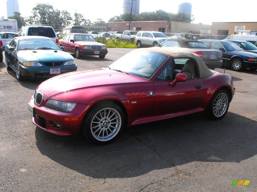 2001 Z3 3.0i Roadster - Siena Red Metallic / Beige photo #27