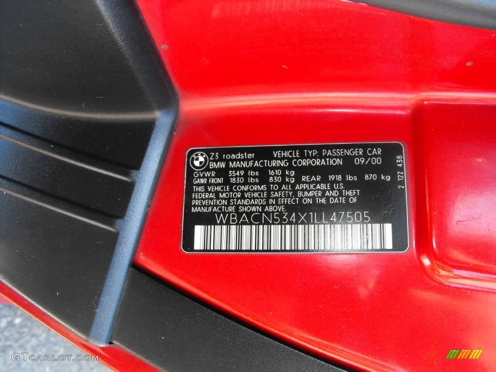 2001 Z3 3.0i Roadster - Siena Red Metallic / Beige photo #33
