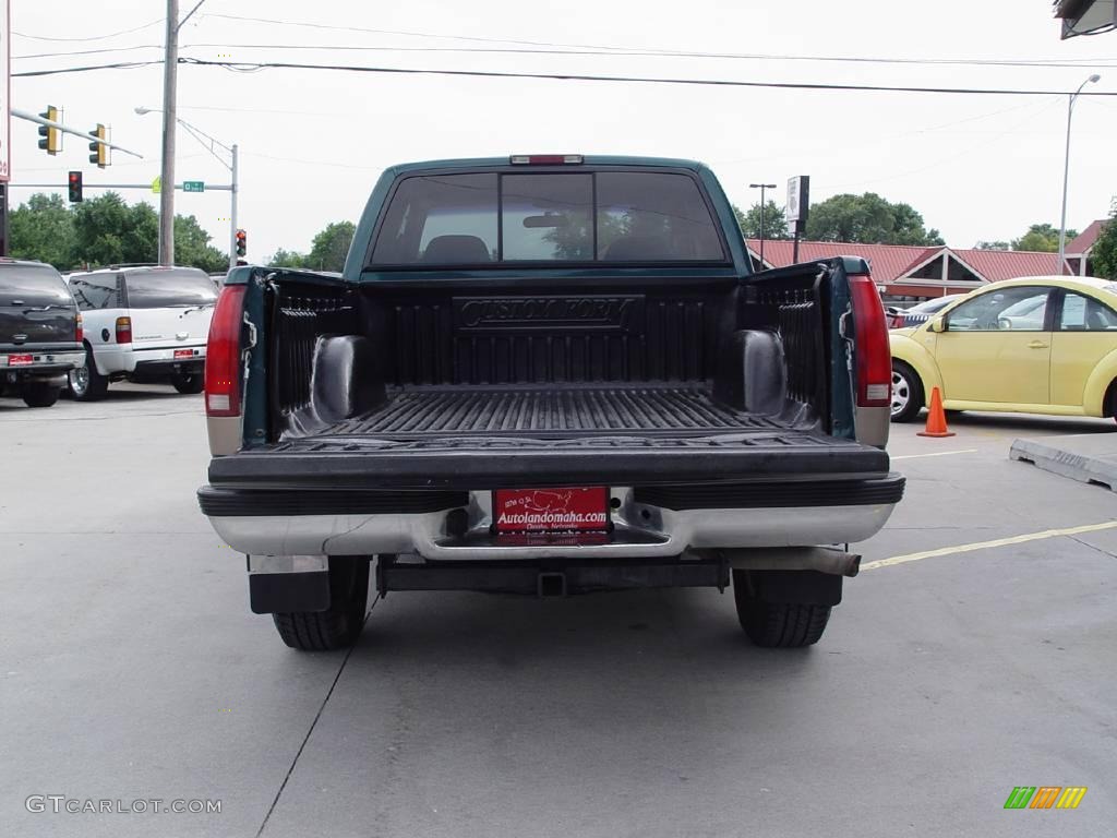 1997 C/K K1500 Silverado Extended Cab 4x4 - Emerald Green Metallic / Neutral Shale photo #7