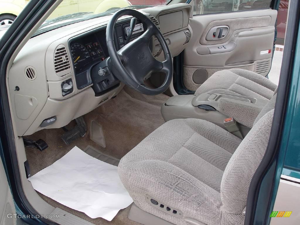 1997 C/K K1500 Silverado Extended Cab 4x4 - Emerald Green Metallic / Neutral Shale photo #11