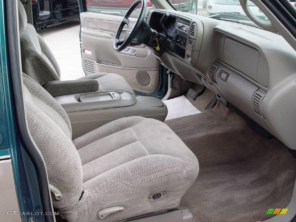 1997 C/K K1500 Silverado Extended Cab 4x4 - Emerald Green Metallic / Neutral Shale photo #19