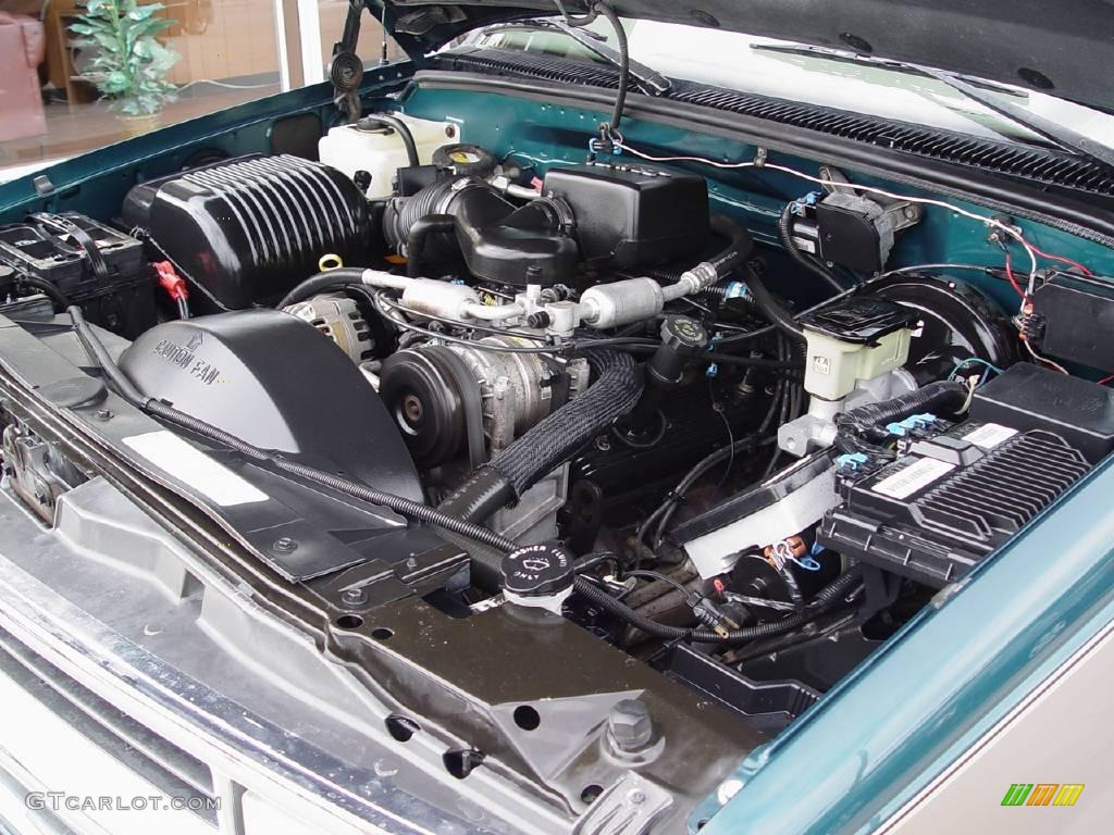 1997 C/K K1500 Silverado Extended Cab 4x4 - Emerald Green Metallic / Neutral Shale photo #24