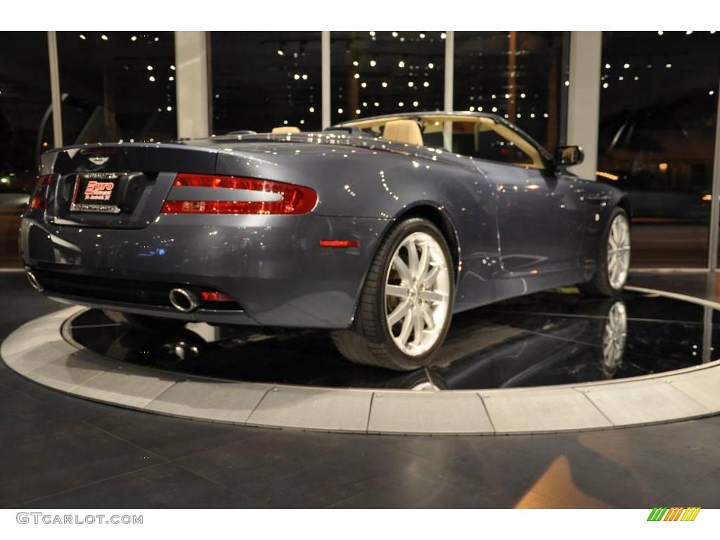 2007 DB9 Volante - Slate Blue / Sandstorm photo #4