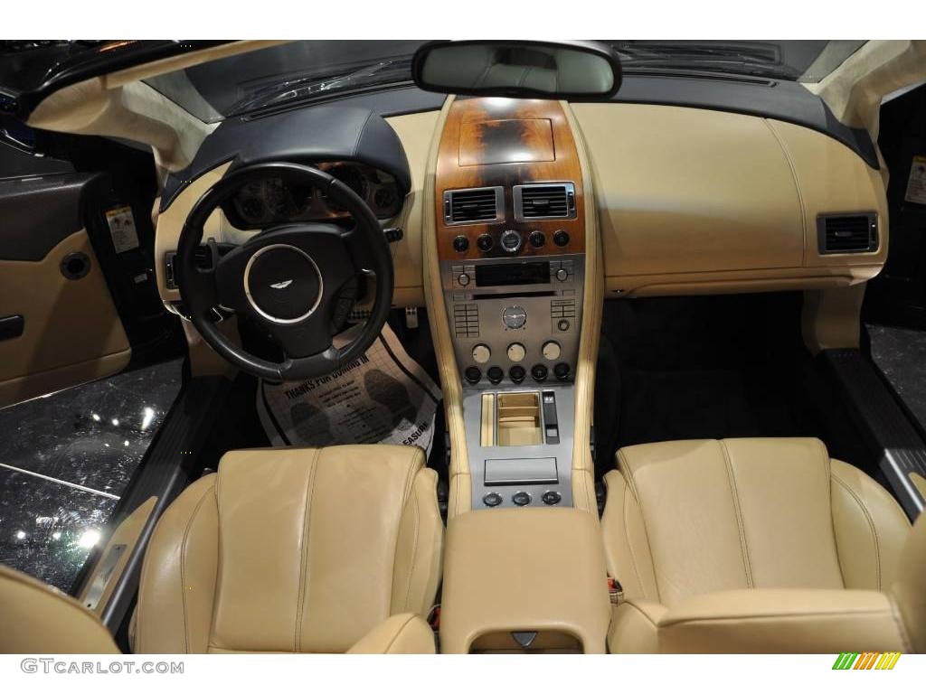 2007 DB9 Volante - Slate Blue / Sandstorm photo #8