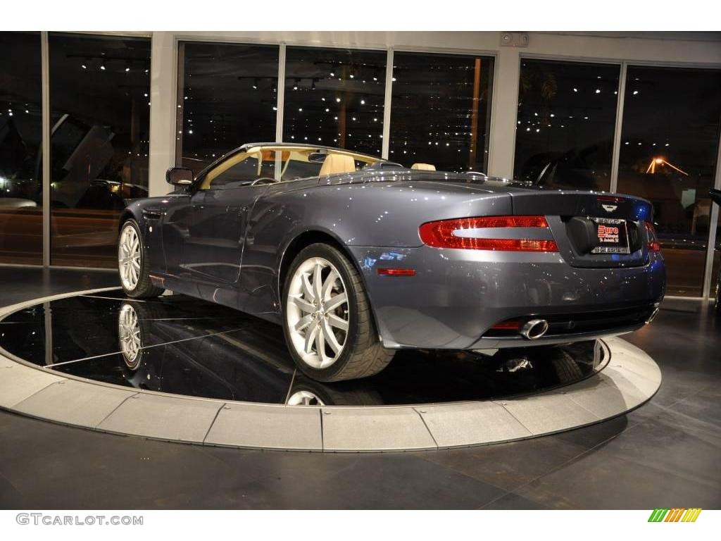 2007 DB9 Volante - Slate Blue / Sandstorm photo #15