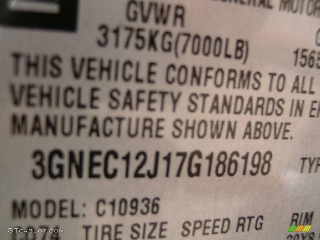 2007 Avalanche LTZ - Black / Ebony/Light Cashmere photo #13