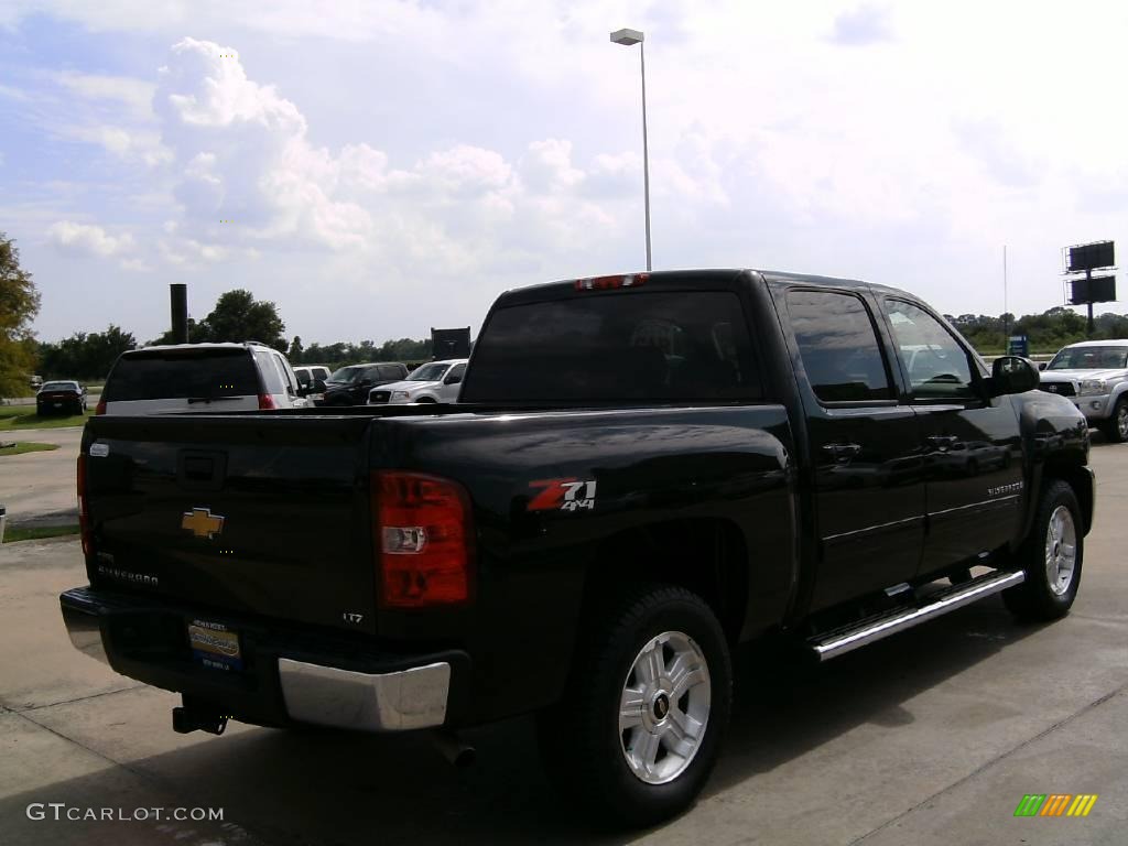 2009 Silverado 1500 LTZ Crew Cab 4x4 - Black / Light Cashmere photo #5