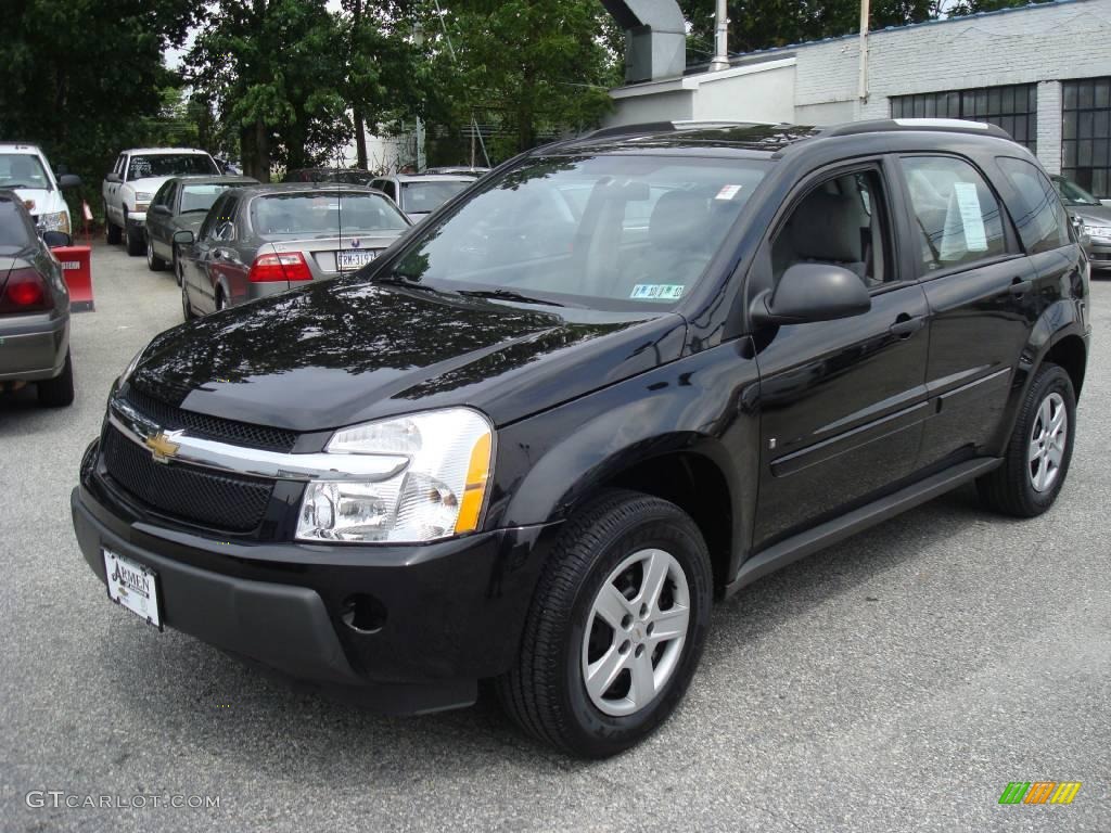 Black Chevrolet Equinox