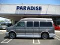Graystone Metallic 2009 Chevrolet Express 1500 Passenger Conversion