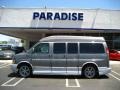 2009 Graystone Metallic Chevrolet Express 1500 Passenger Conversion  photo #1