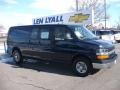 2007 Dark Blue Metallic Chevrolet Express 3500 Extended Commercial Van  photo #1