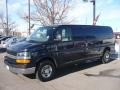 2007 Dark Blue Metallic Chevrolet Express 3500 Extended Commercial Van  photo #3