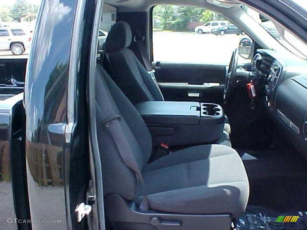 2008 Silverado 1500 LT Regular Cab - Black / Ebony photo #5